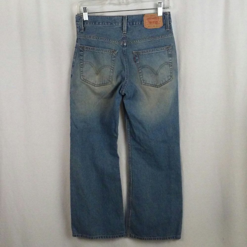 Levis boys 527 jeans 14 Reg W27"xL27" Light blue - Picture 7 of 11
